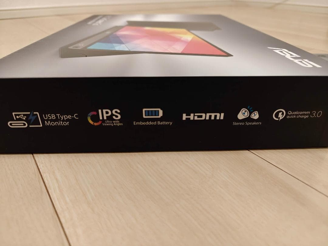 ASUS MB16AHP モバイルモニター 15.6インチ バッテリー内蔵