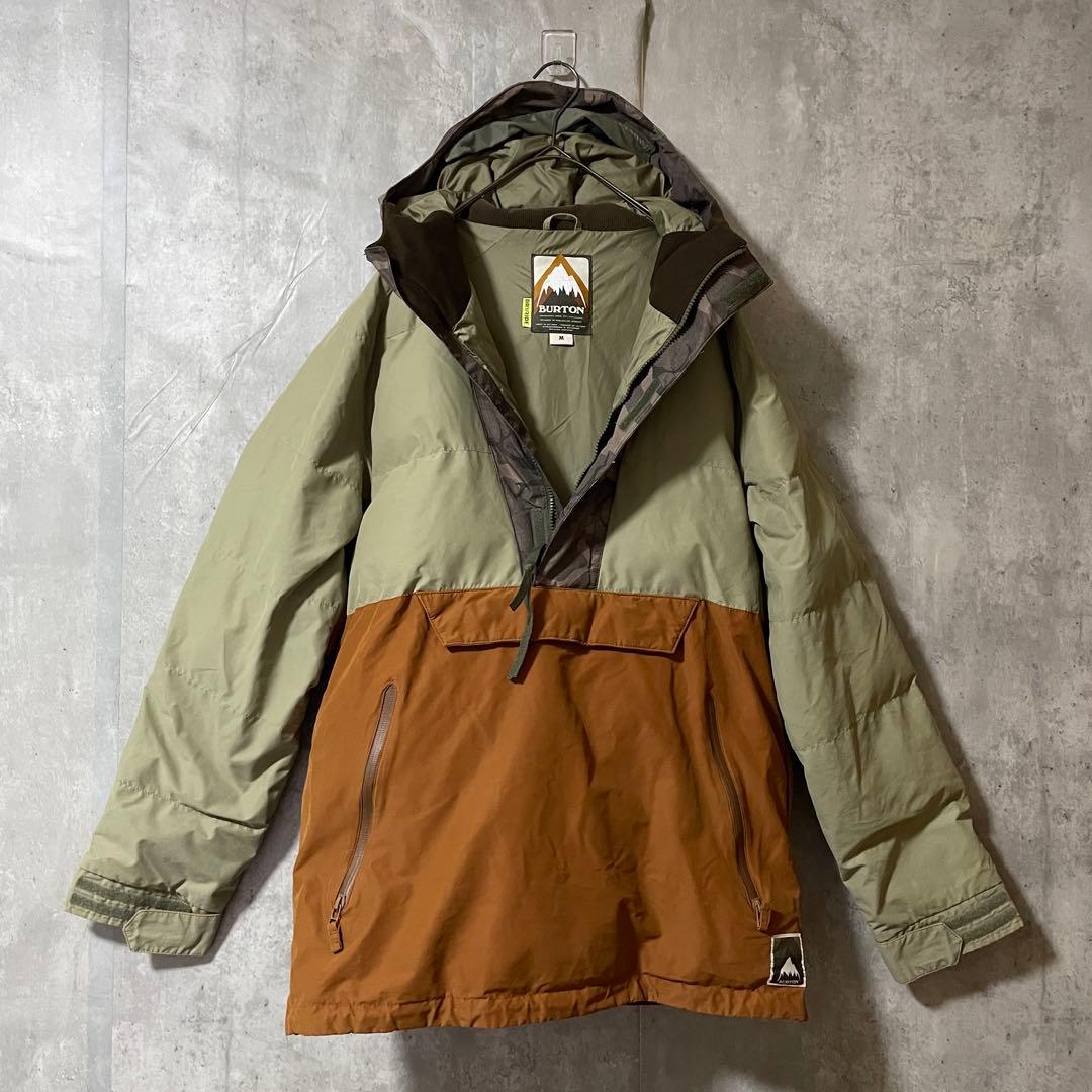 Burtonバートンスキーウェアスノーボードジャケットハーフジップパーカーフード