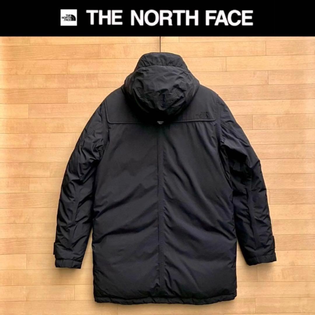 ザ ノースフェイス ダウンジャケット M ダウンパーカ ダッフルコート 黒