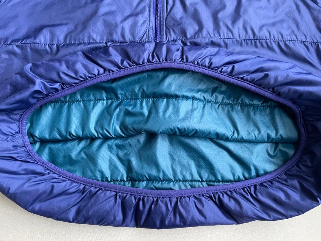 95年 patagonia 初期 パフボールプルオーバー ブルーベリー usa製
