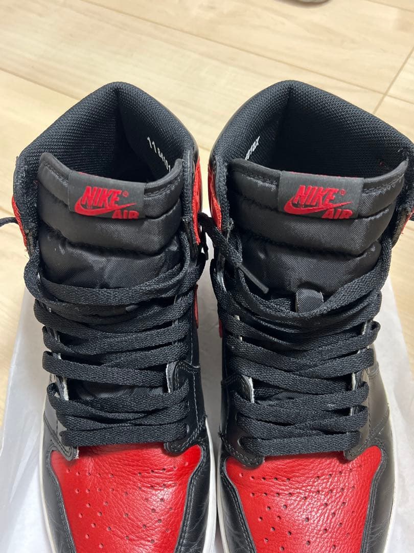 U*Y様 ナイキ エアジョーダン1 AJ1 jordan1 ブレッド　BRED(