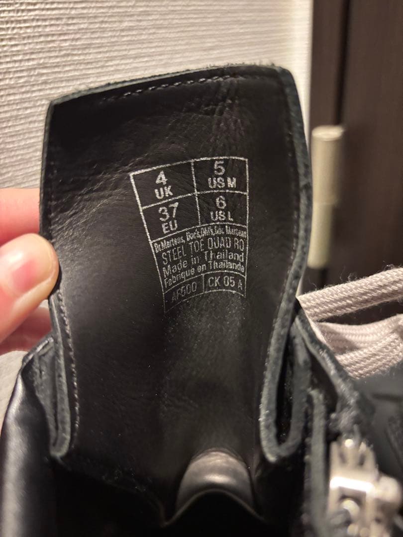 AW25 DR. MARTENS X RICK OWENS ブーツ