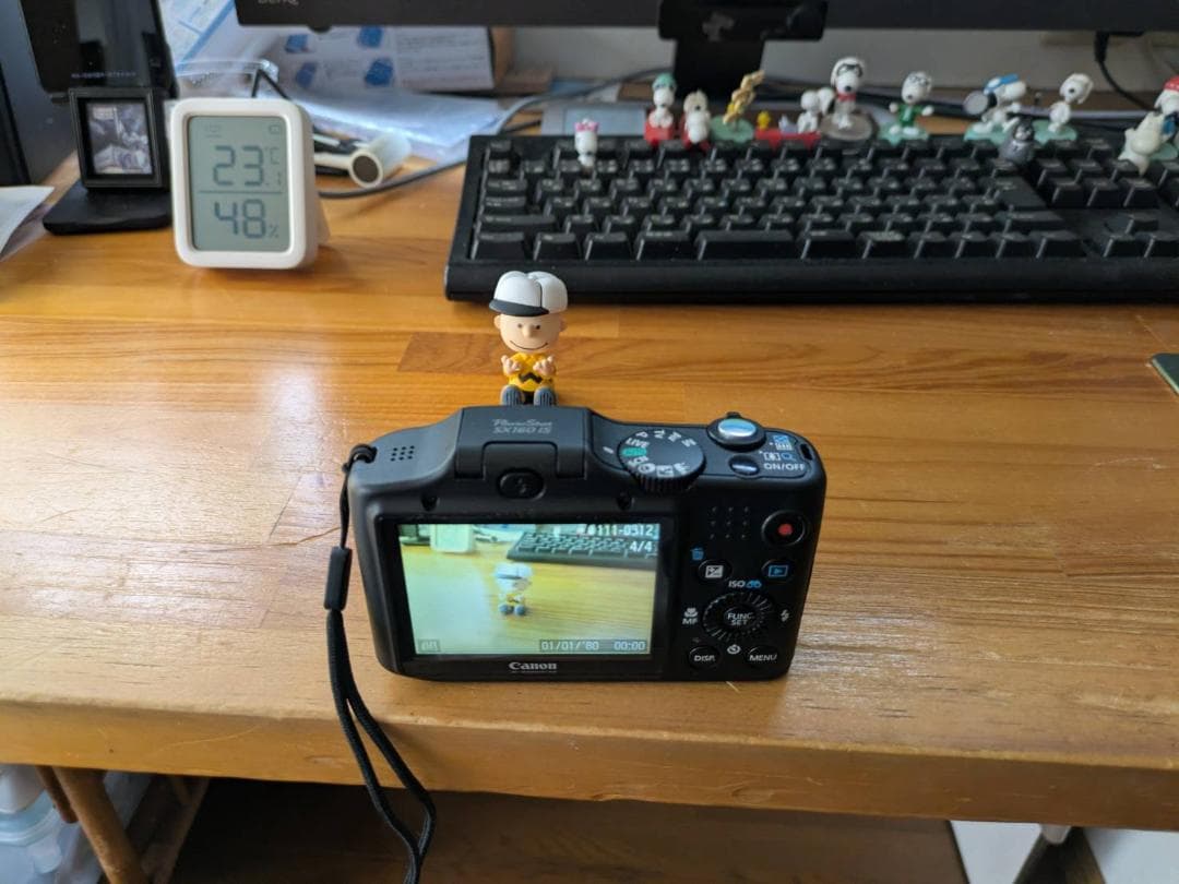 【動作確認済】Canon SX160 IS コンパクトデジカメ＋ケース＆SDHC