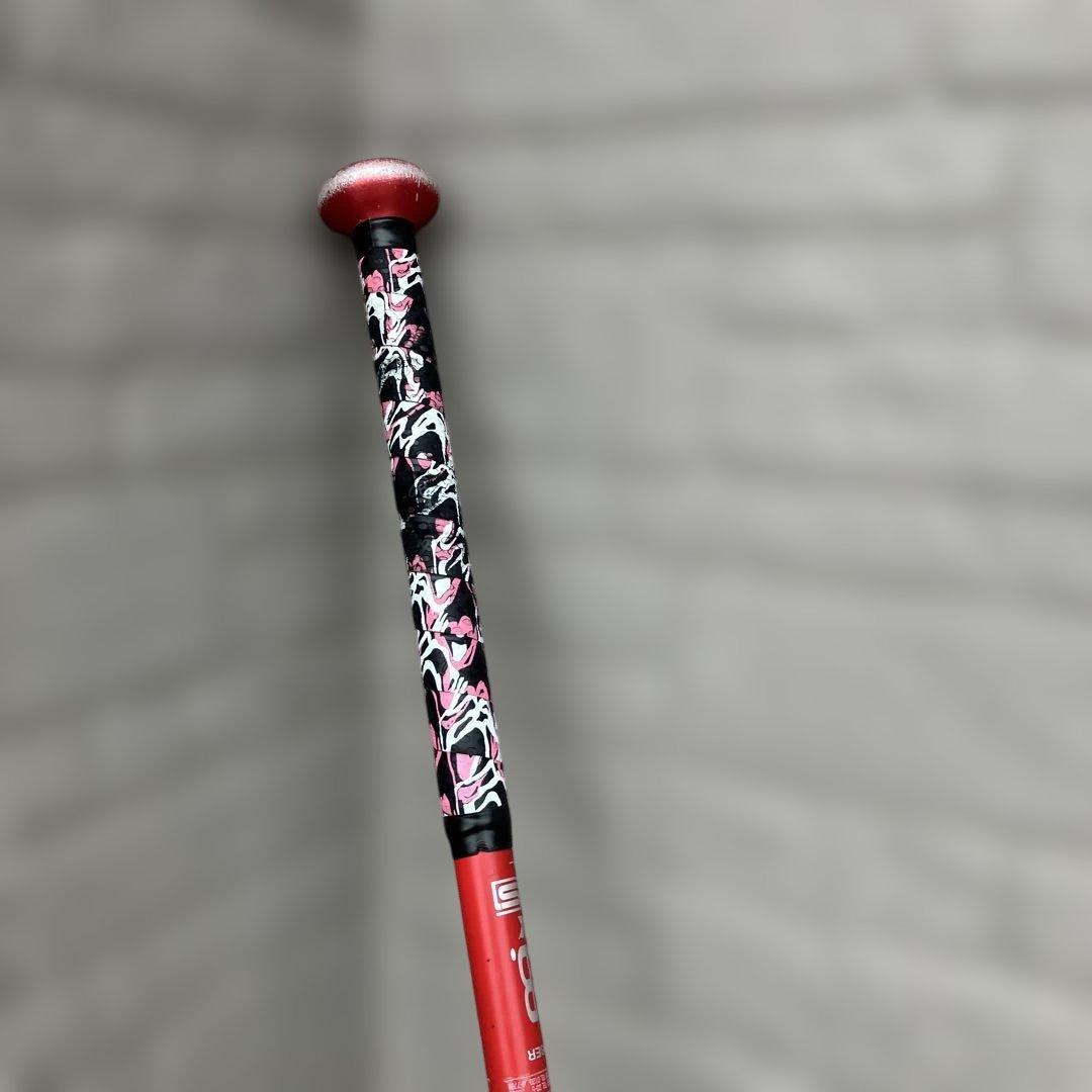 MM23 軟式バット レッド/ブラック　84センチ 未使用バットケース付き