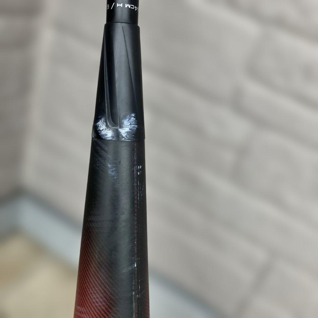 MM23 軟式バット レッド/ブラック　84センチ 未使用バットケース付き