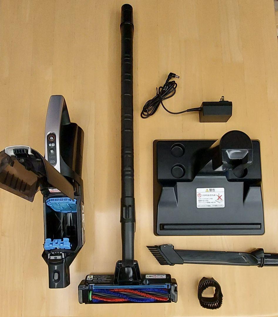 かるパックスティック紙パック式PKV-BK3KV 本体 スタンド付き