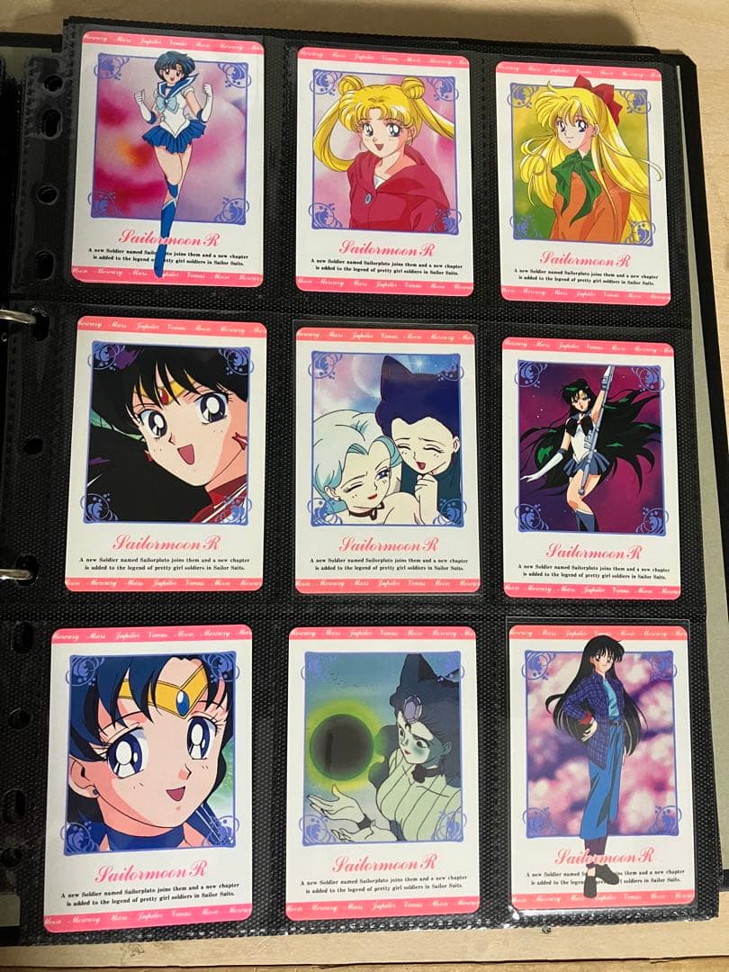 セーラームーンカード　ヒーローコレクション　2弾　ノーマル144枚+キラ12枚