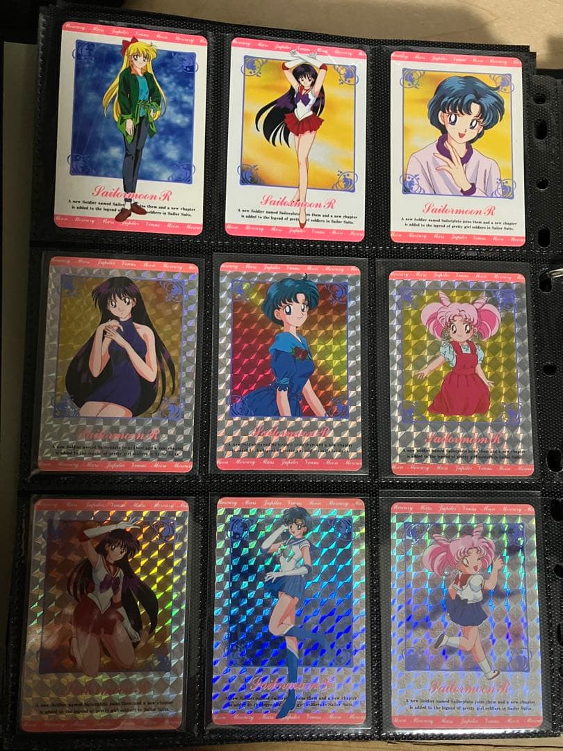 セーラームーンカード　ヒーローコレクション　2弾　ノーマル144枚+キラ12枚