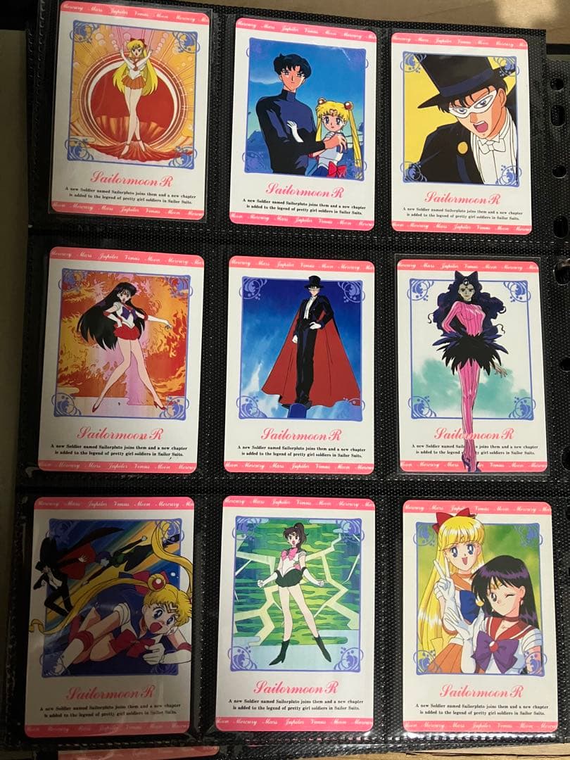 セーラームーンカード　ヒーローコレクション　2弾　ノーマル144枚+キラ12枚