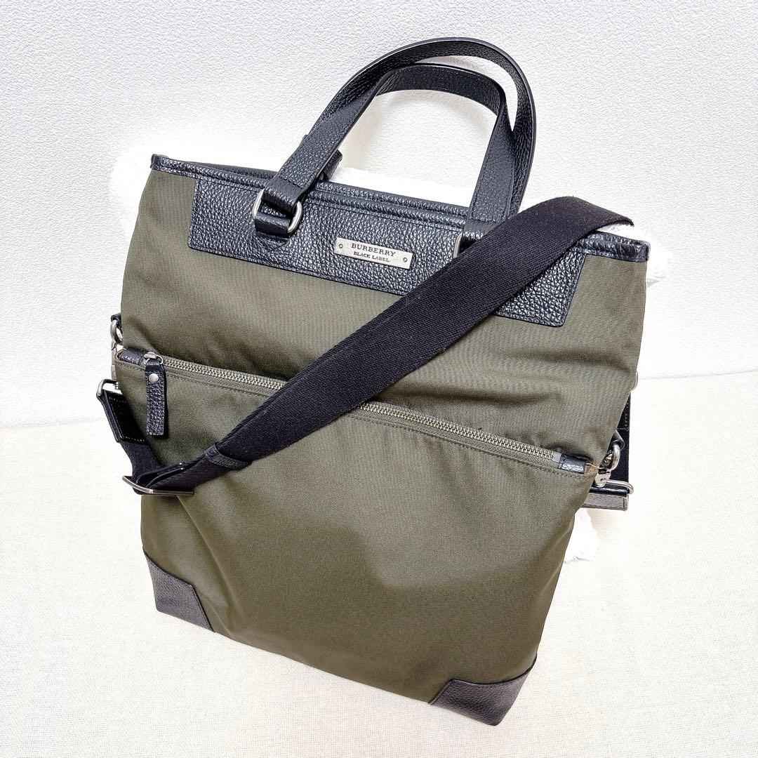 BURBERRY BLACK LABELバーバリーブラックレーベルナイロントート