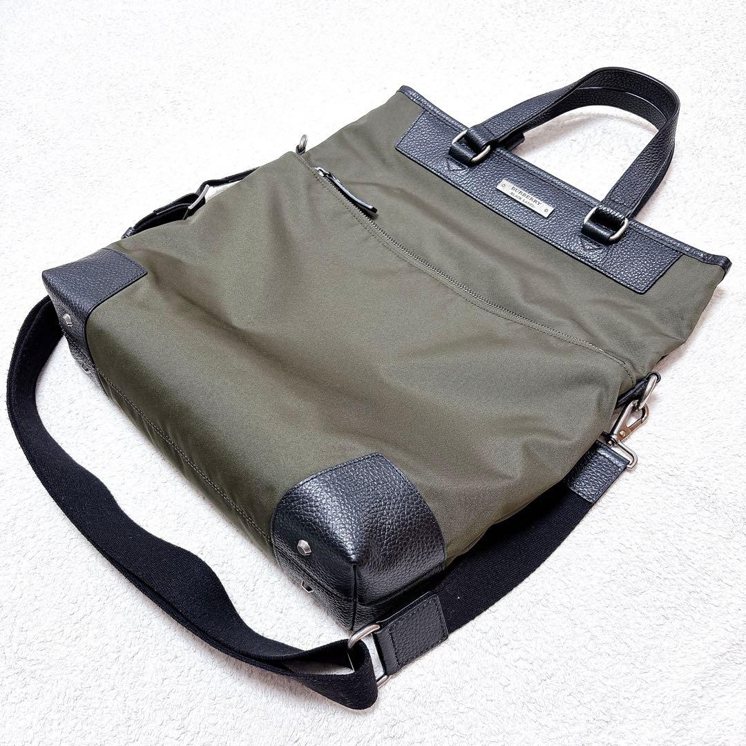 BURBERRY BLACK LABELバーバリーブラックレーベルナイロントート