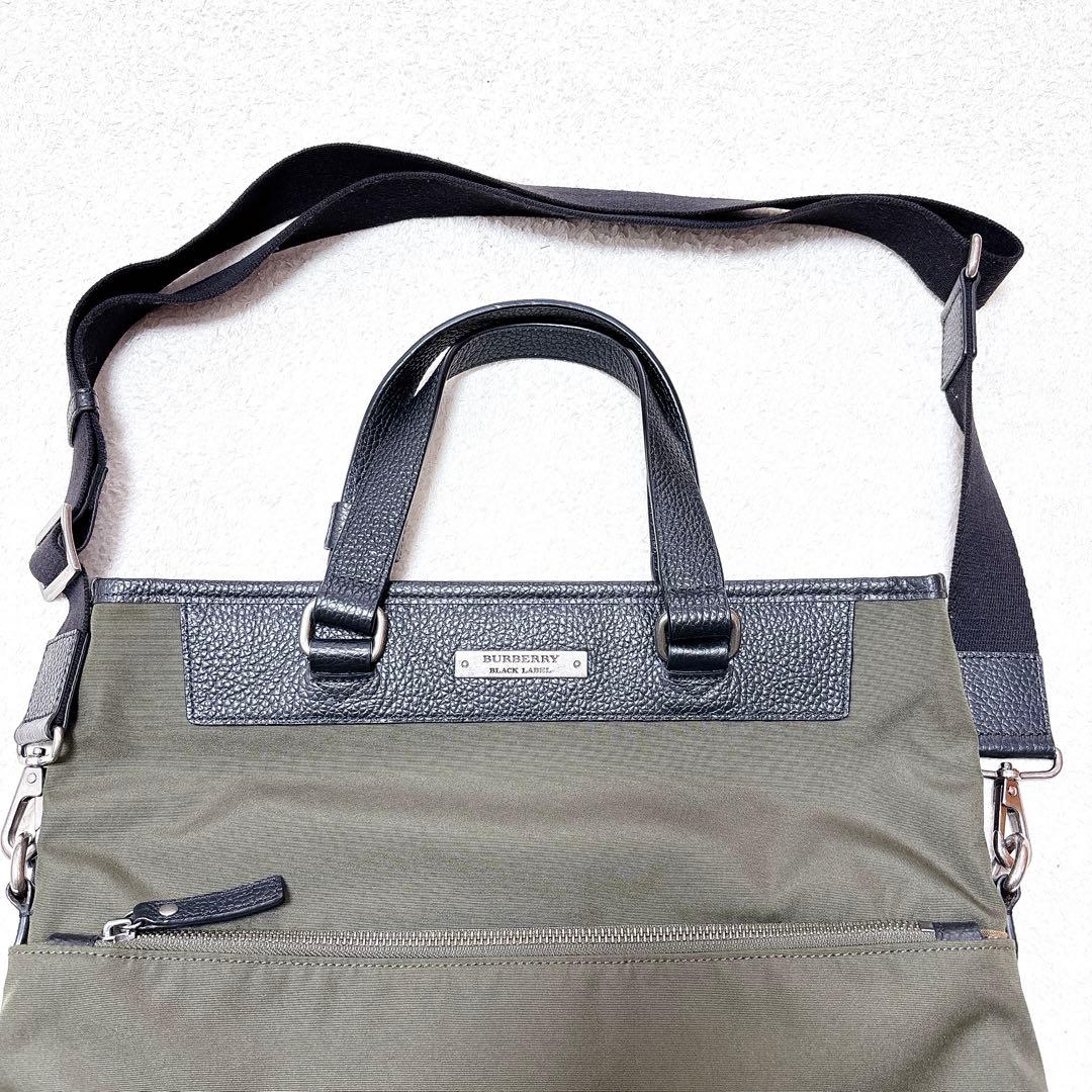 BURBERRY BLACK LABELバーバリーブラックレーベルナイロントート