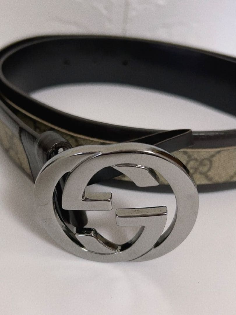 グッチ　GUCCI ベルト　インターロッキングG GGモチーフ