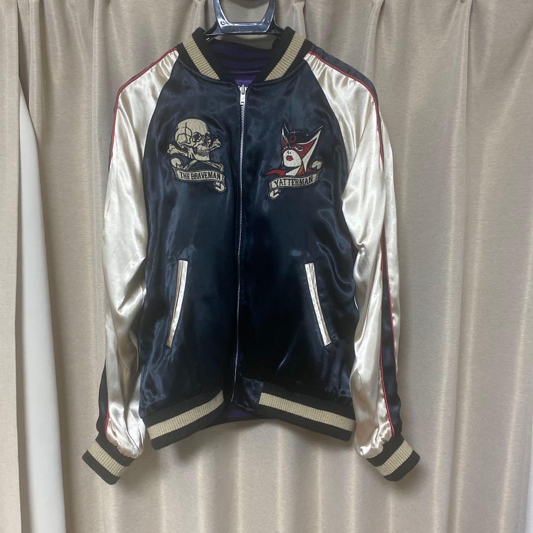 極希少　ヤッターマン　ドロンジョ　リバーシブル　刺繍　スカジャン　Mサイズ