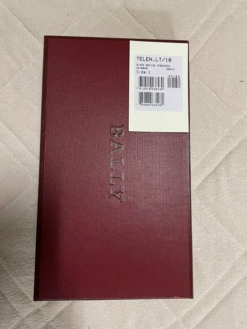 未使用BALLY バリー長財布ラウンドファスナー TELEN6218049