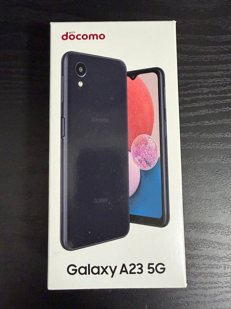 Galaxy A23 5G 本体 ブラック　箱有り