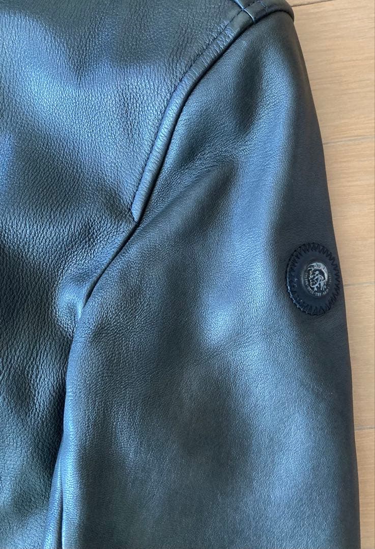 週末限定最終値下げ！ディーゼル　レザージャケット　ライダース