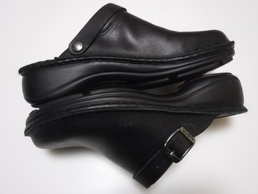 NAOTナオト 美品 定番 黒クロッグ サボサンダル IRIS 37