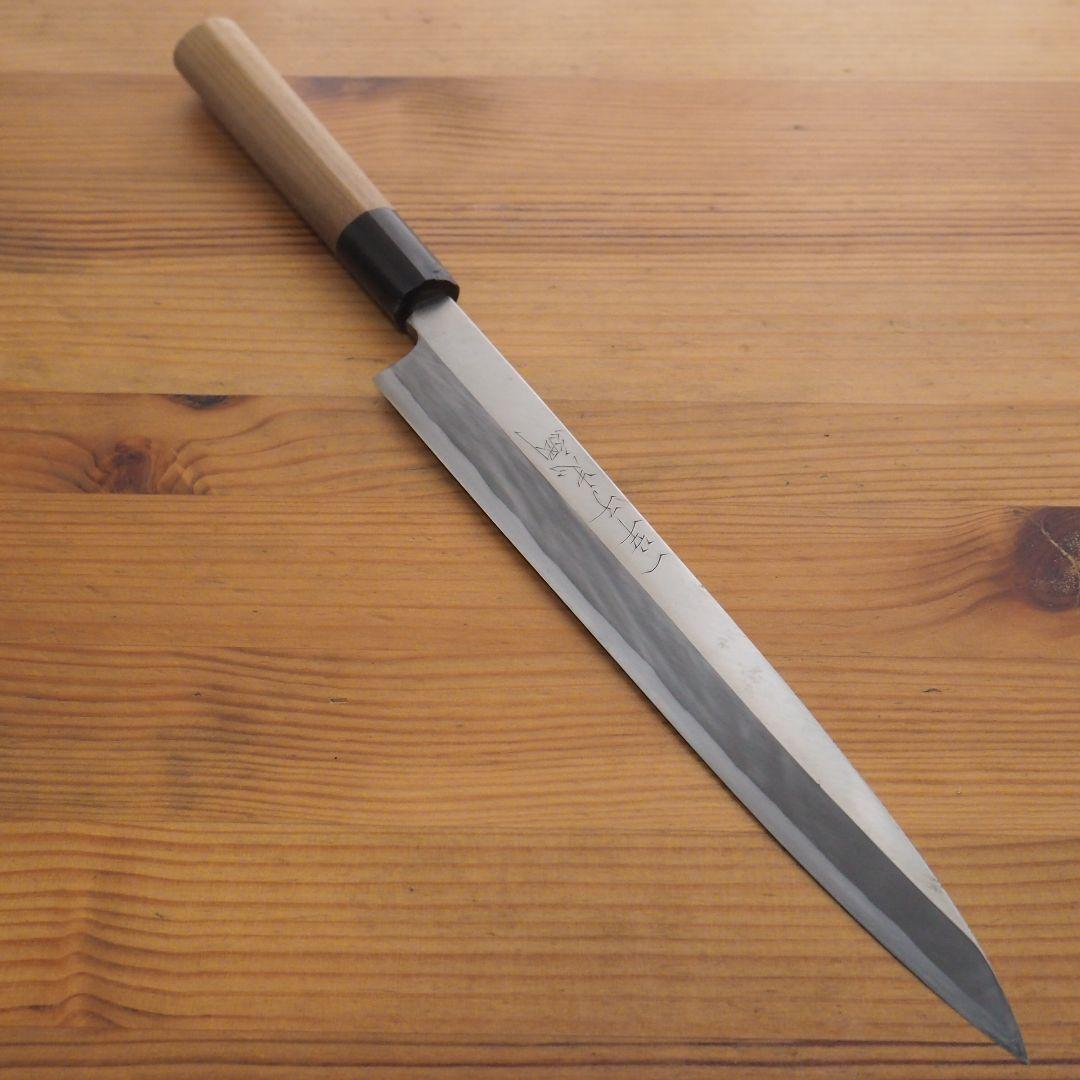 柳刃包丁　一竿子忠綱作　240mm