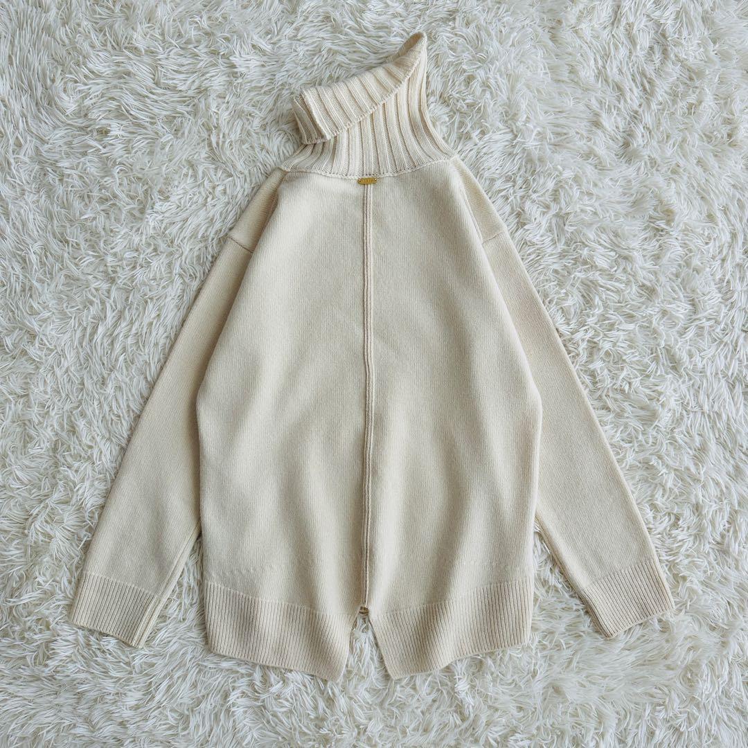 【未使用級✨】Deuxieme Classe JADEタートルニット アイボリー