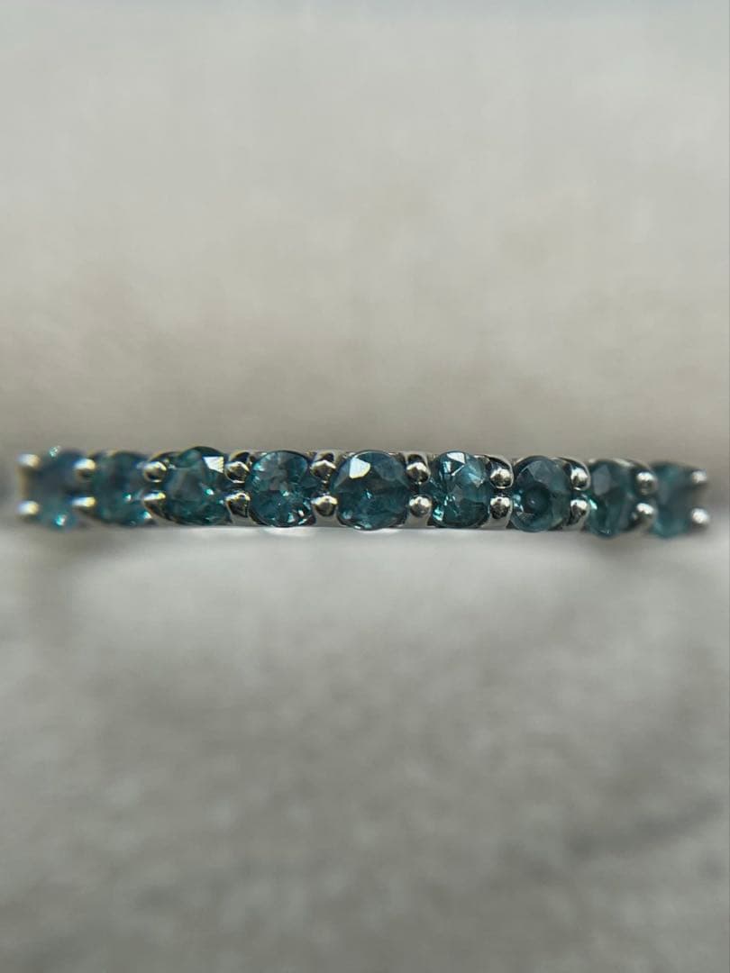 JL126★高級 アレキサンドライト0.37ct プラチナ リング ソ付