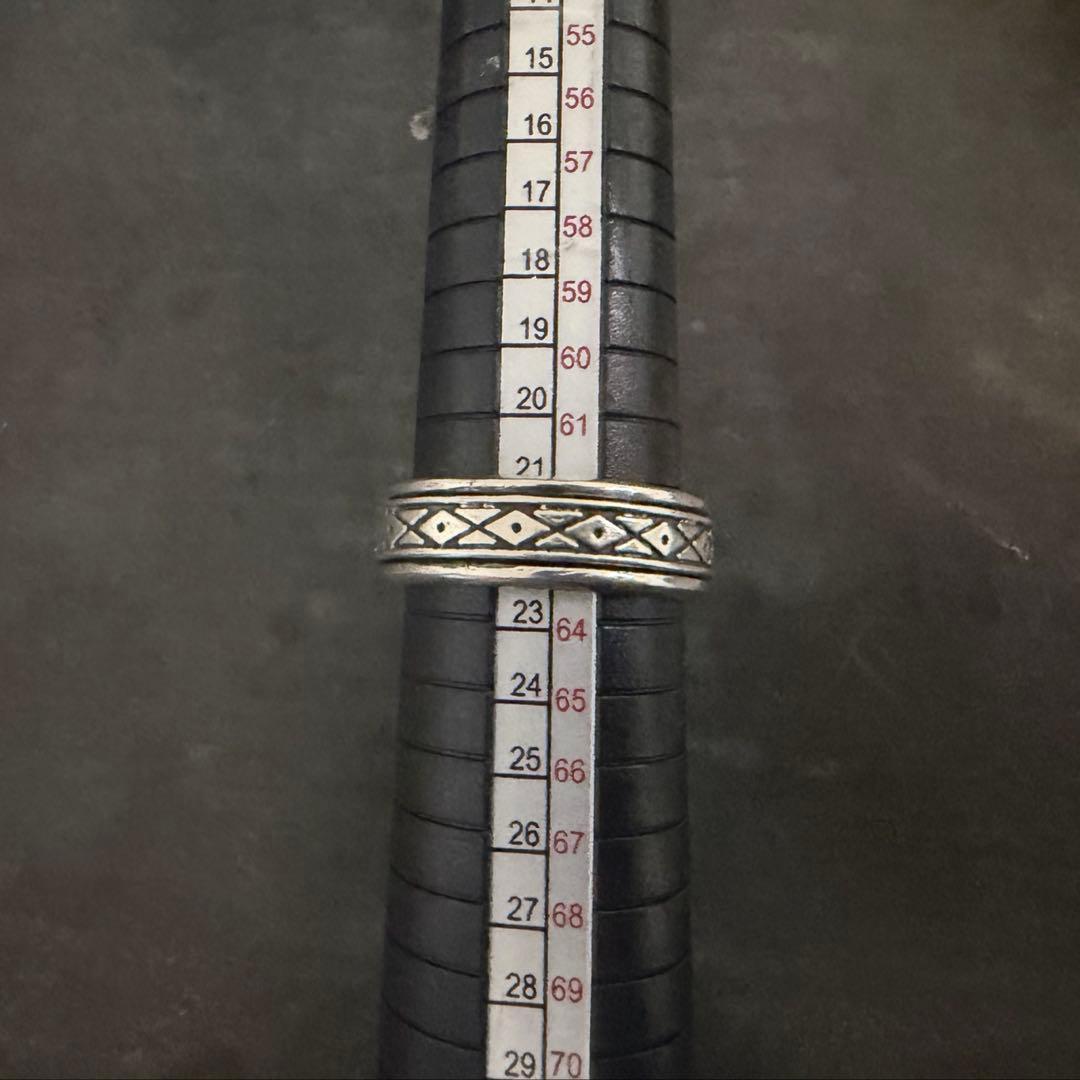 メキシコ　ヴィンテージ　リング　アンティーク　シルバー　925 スピニング