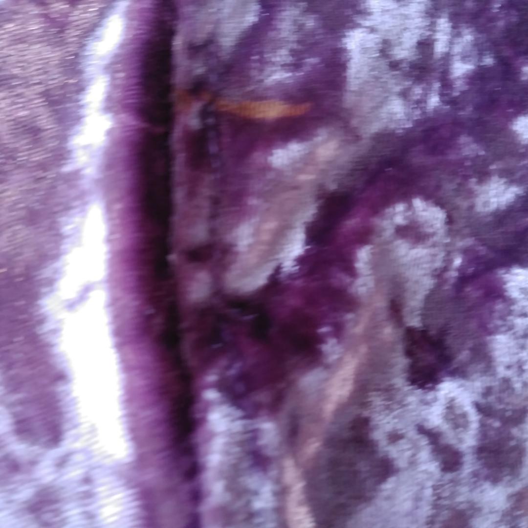 【希少】LEGENDA 伝説東京 ベロアブルゾン パープル FREE