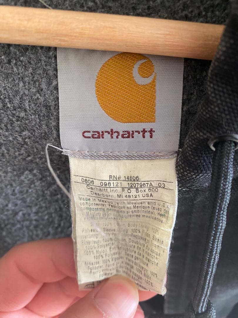 carhartt ブラックジャケット 14600