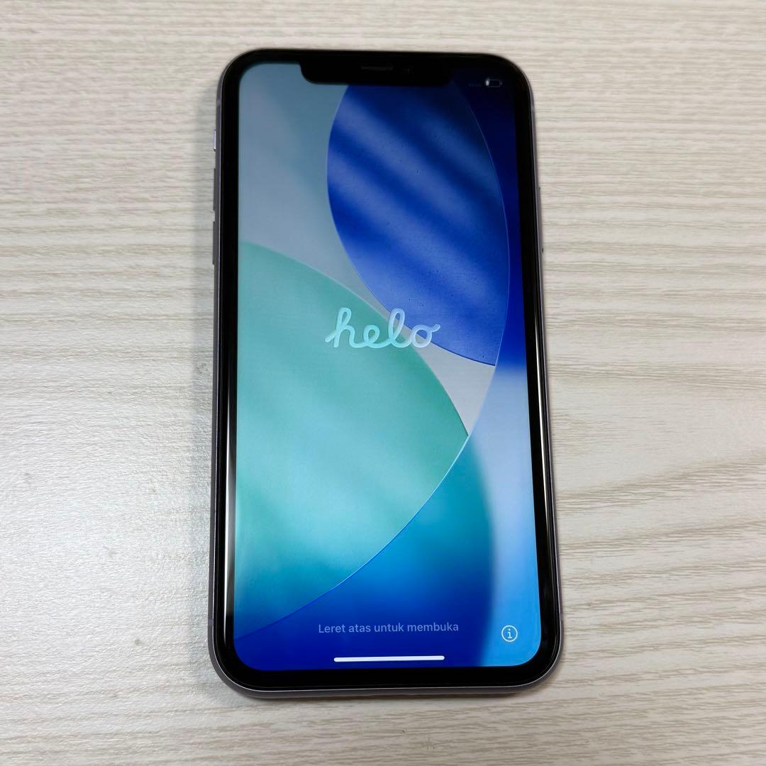 【値下中】iPhone11 パープル 64GB 即日発送 SIMフリ－