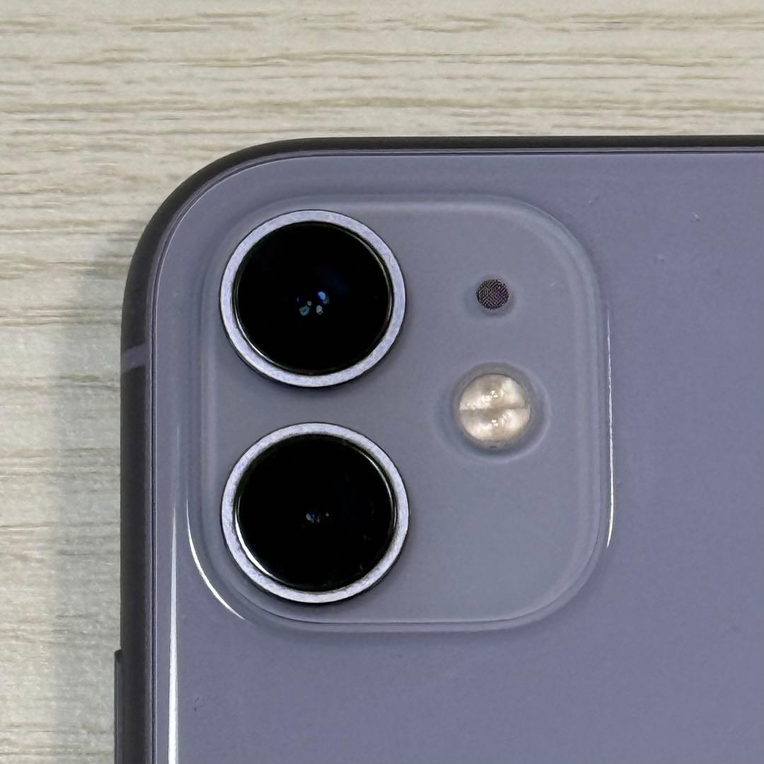 【値下中】iPhone11 パープル 64GB 即日発送 SIMフリ－
