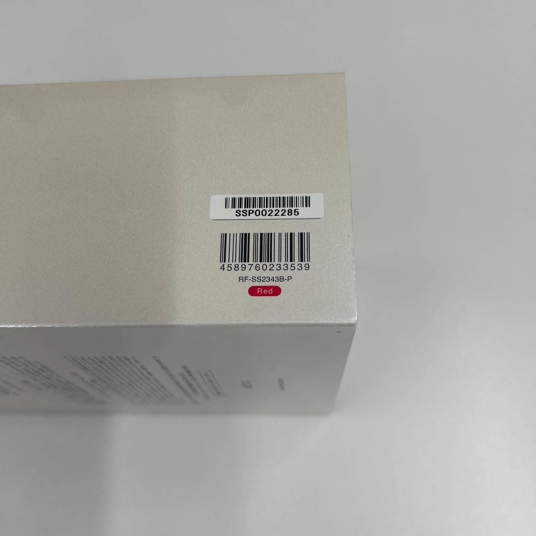 新品未使用　リファ　ダブルレイレッド　ReFa RF-SS2343B-P RED