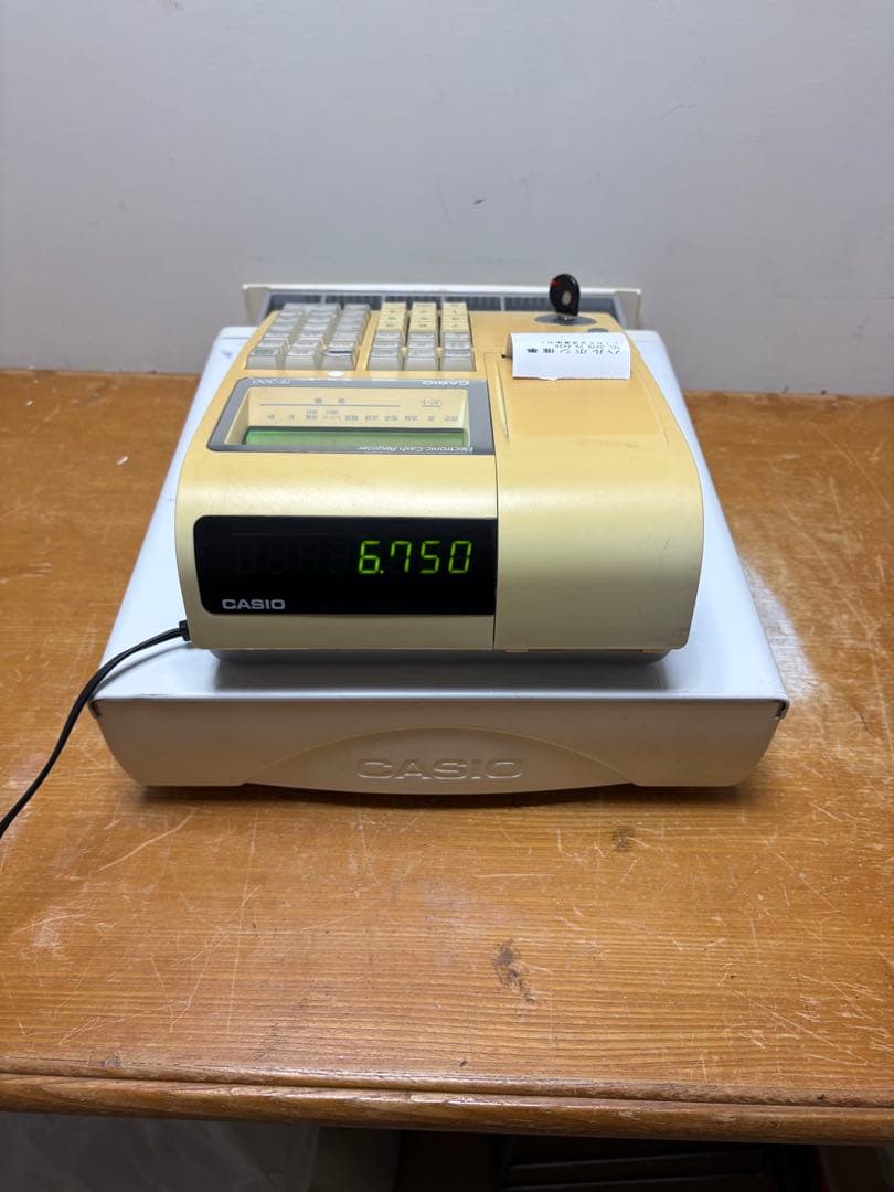 CASIO TE-300 中古電子レジスター