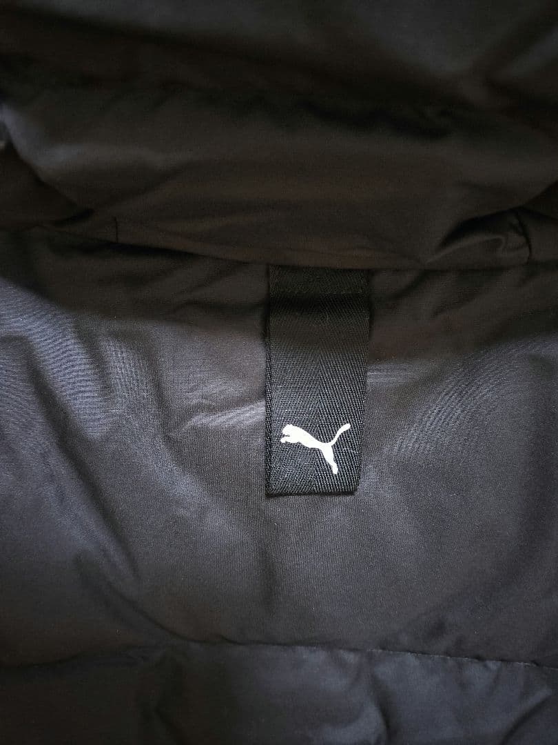 新品★プーマ　 ᒪサイズ　レディース ベンチコート ダウンコート　黒　ブラック