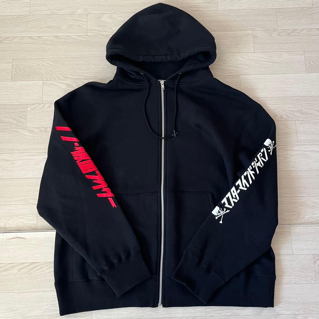 希少 シン・仮面ライダー×マスターマインドジャパン フルジップパーカー S 黒赤