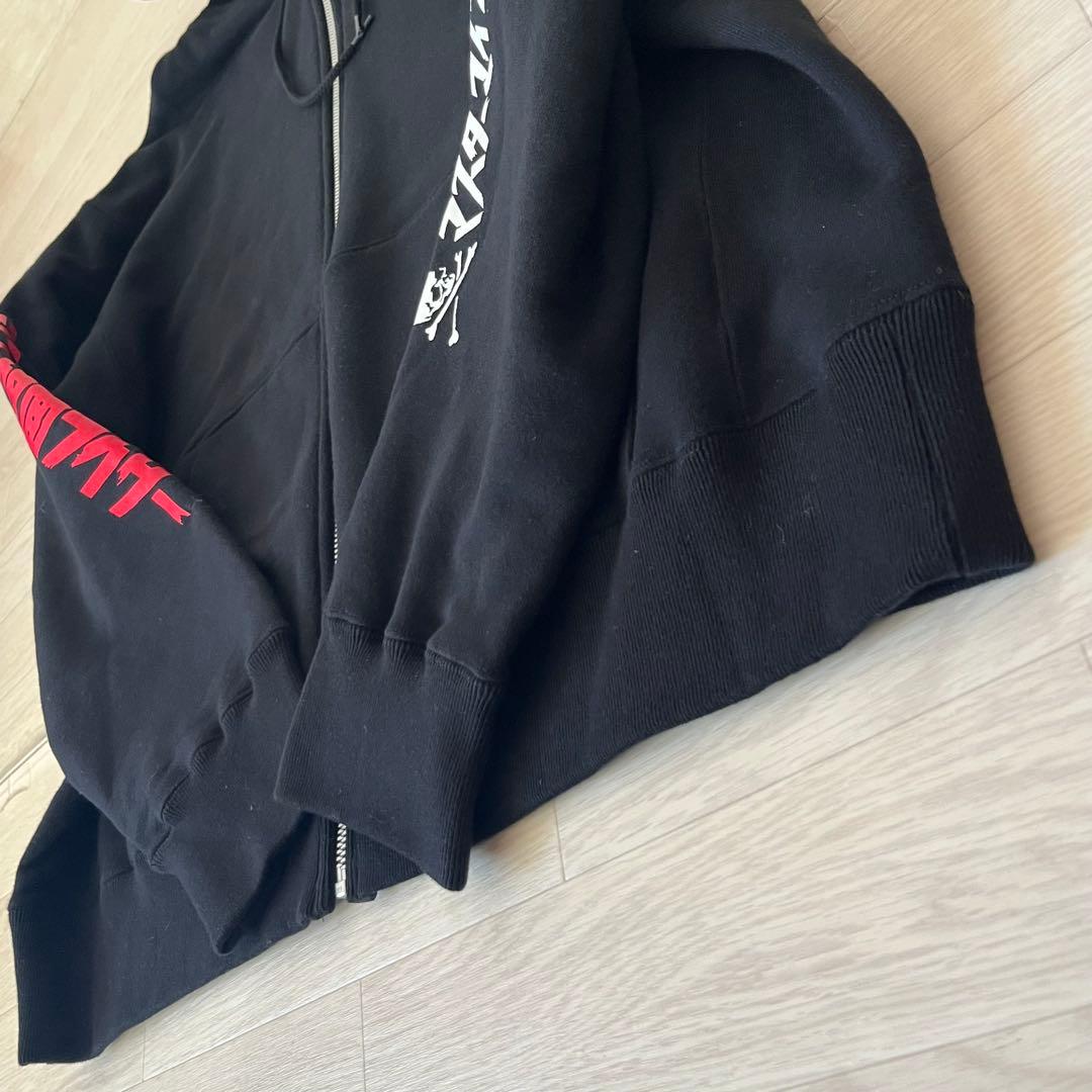 希少 シン・仮面ライダー×マスターマインドジャパン フルジップパーカー S 黒赤