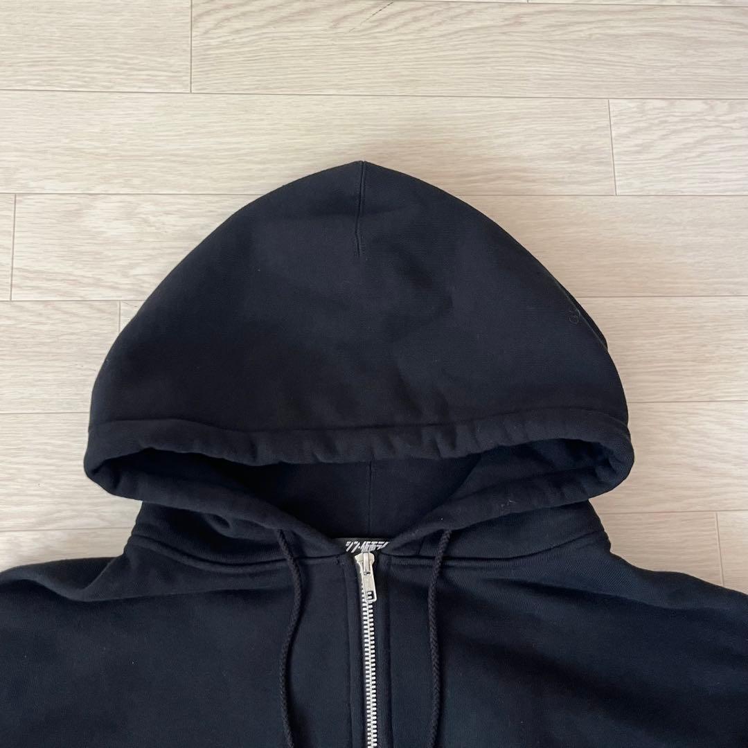 希少 シン・仮面ライダー×マスターマインドジャパン フルジップパーカー S 黒赤