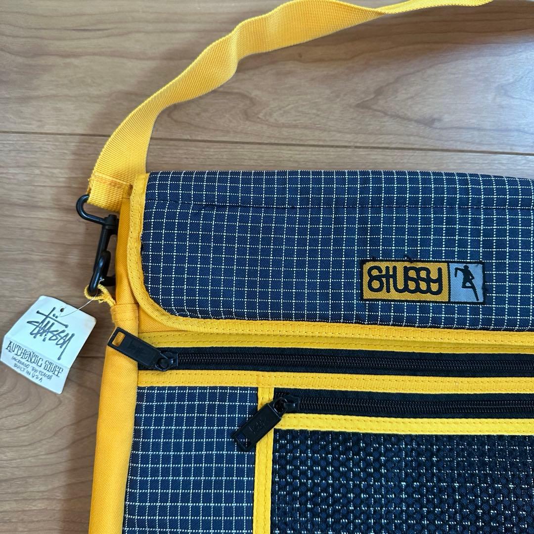 90s old stussy レコードバック dead stock