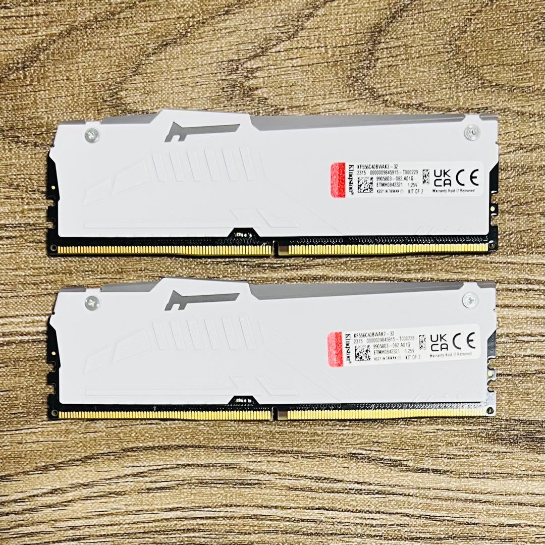 Kingston FURY Beast DDR5-5600 16GBx2枚組 白