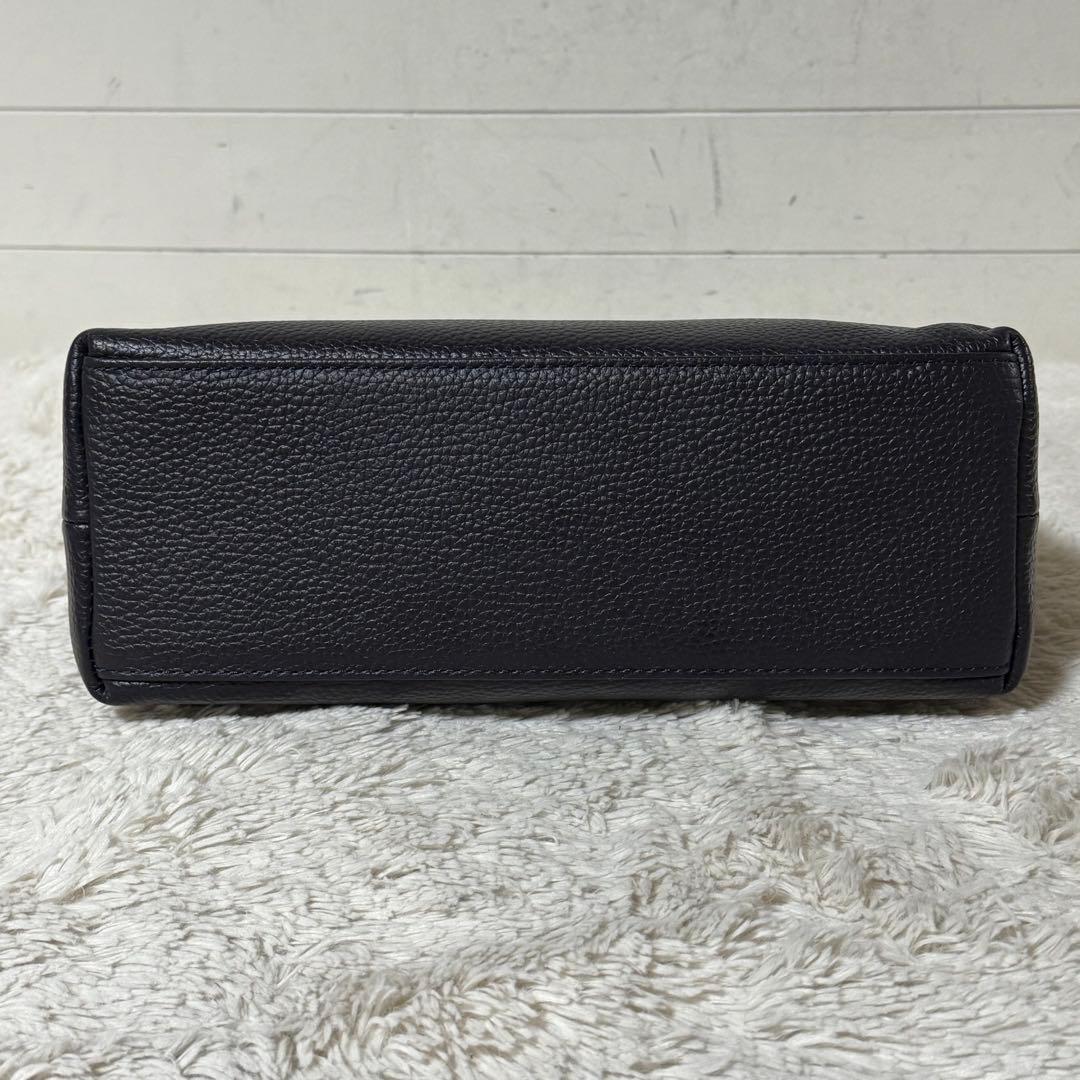 ⭐️新品未使用⭐️　ハッシュタグ　トートバッグ　レザーバッグ　ネイビー　ユニセックス