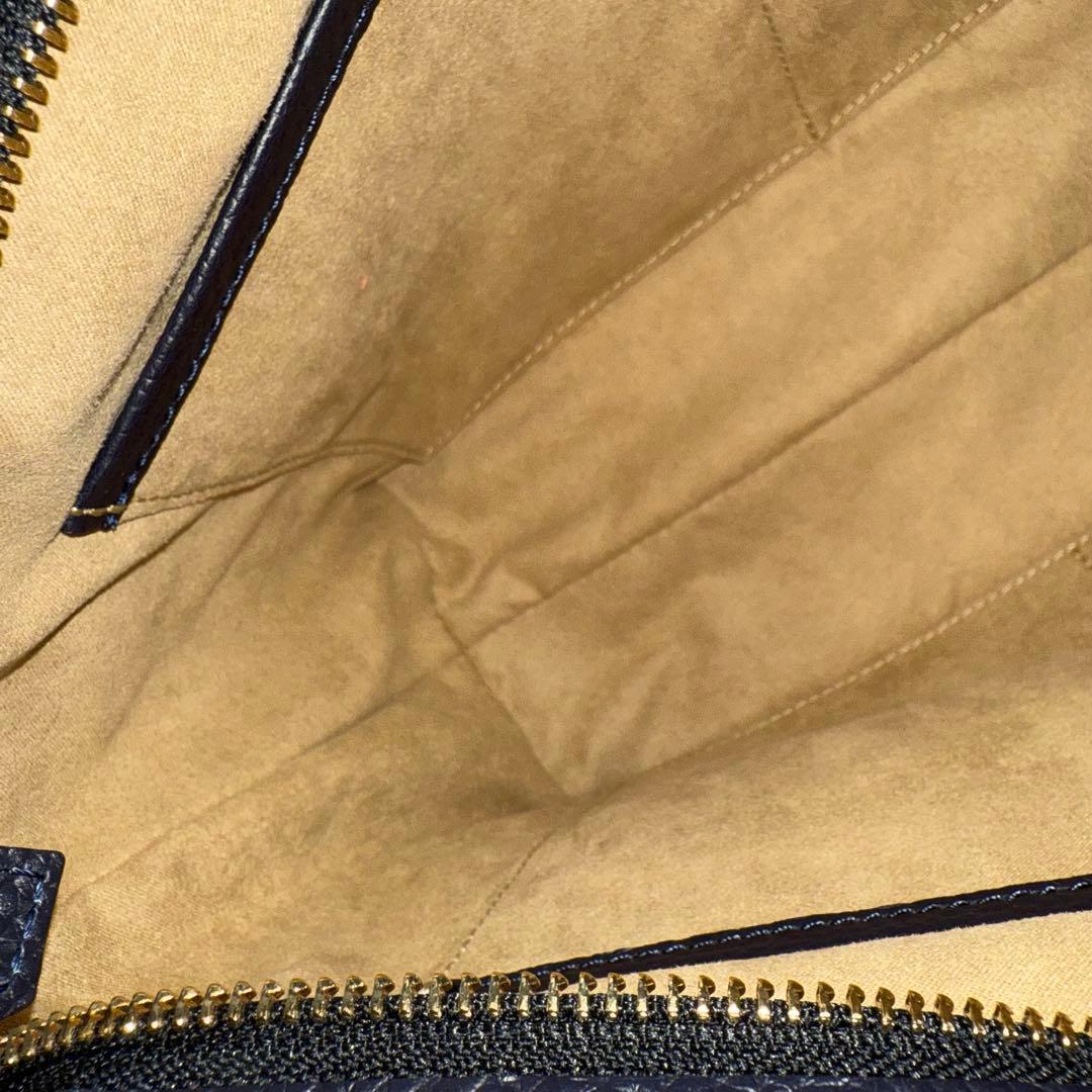 ⭐️新品未使用⭐️　ハッシュタグ　トートバッグ　レザーバッグ　ネイビー　ユニセックス