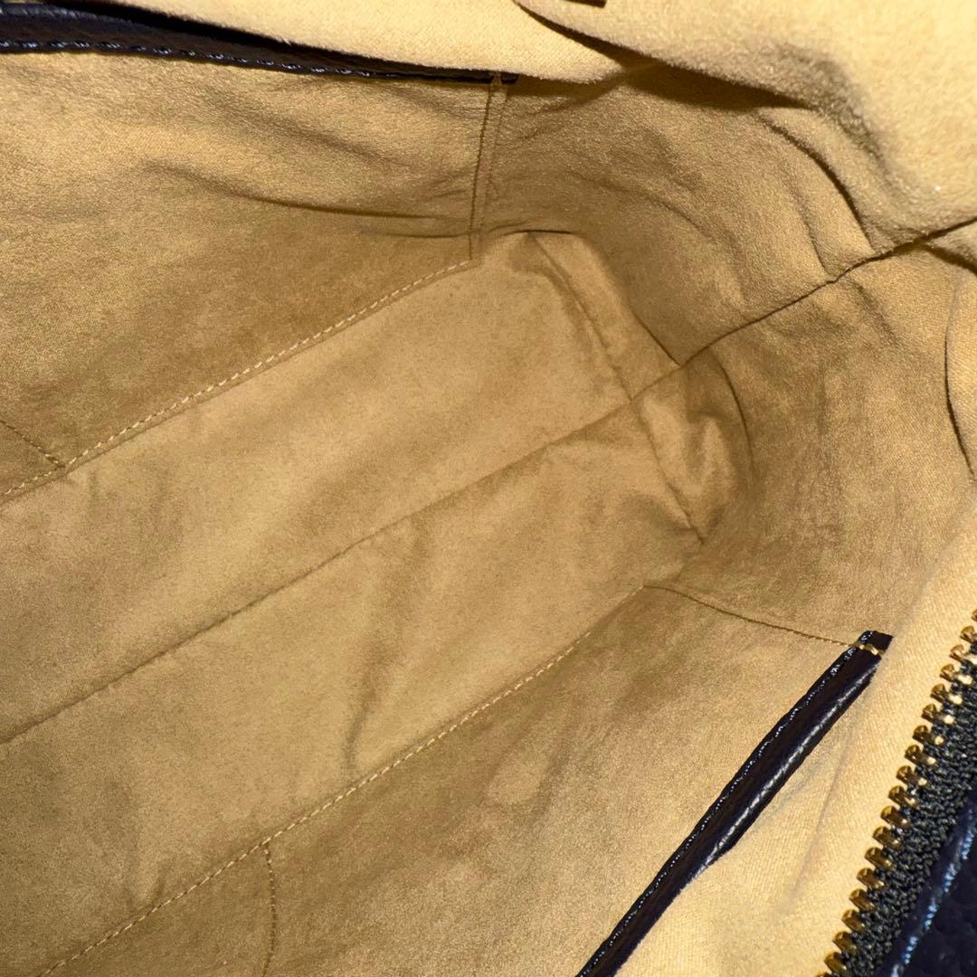 ⭐️新品未使用⭐️　ハッシュタグ　トートバッグ　レザーバッグ　ネイビー　ユニセックス