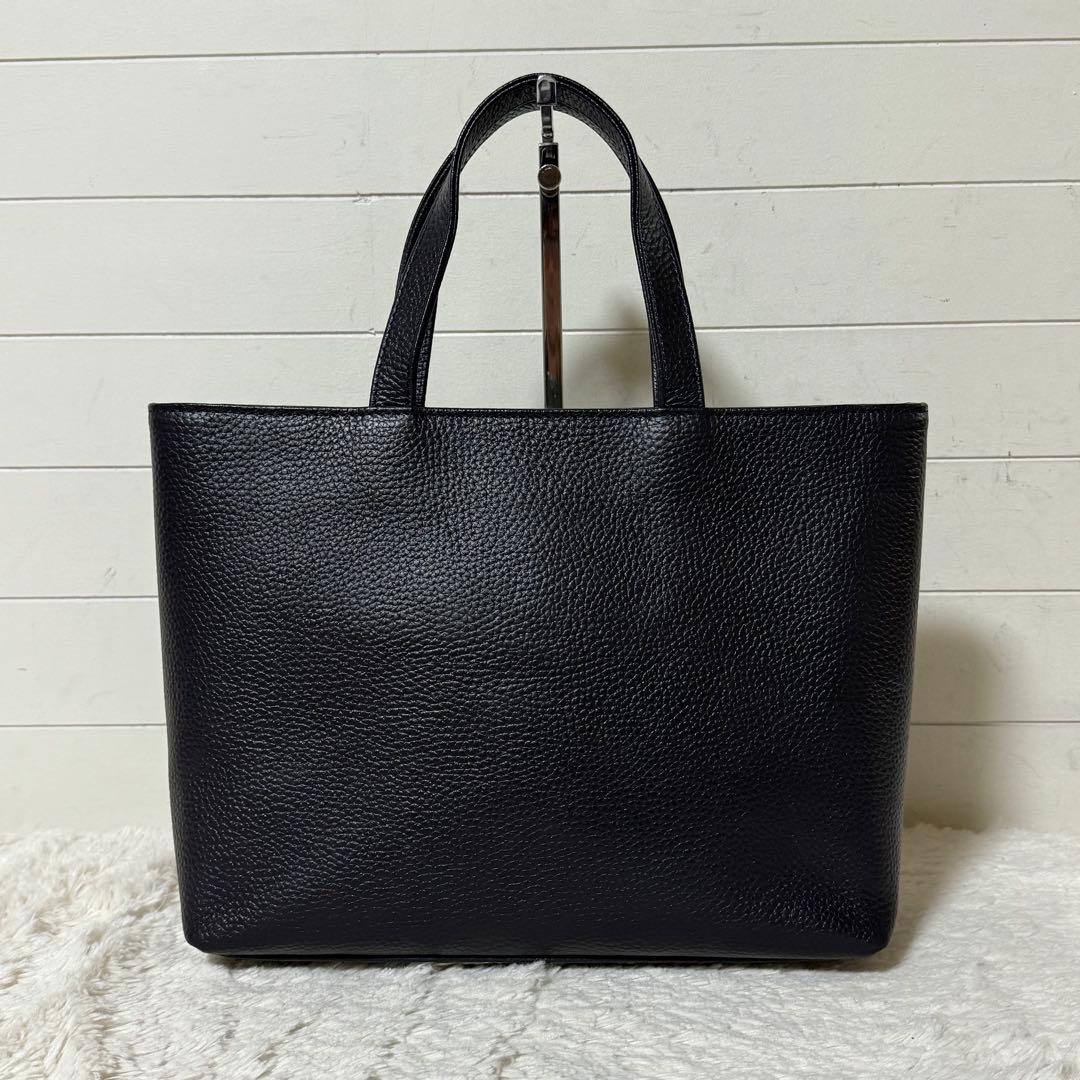 ⭐️新品未使用⭐️　ハッシュタグ　トートバッグ　レザーバッグ　ネイビー　ユニセックス