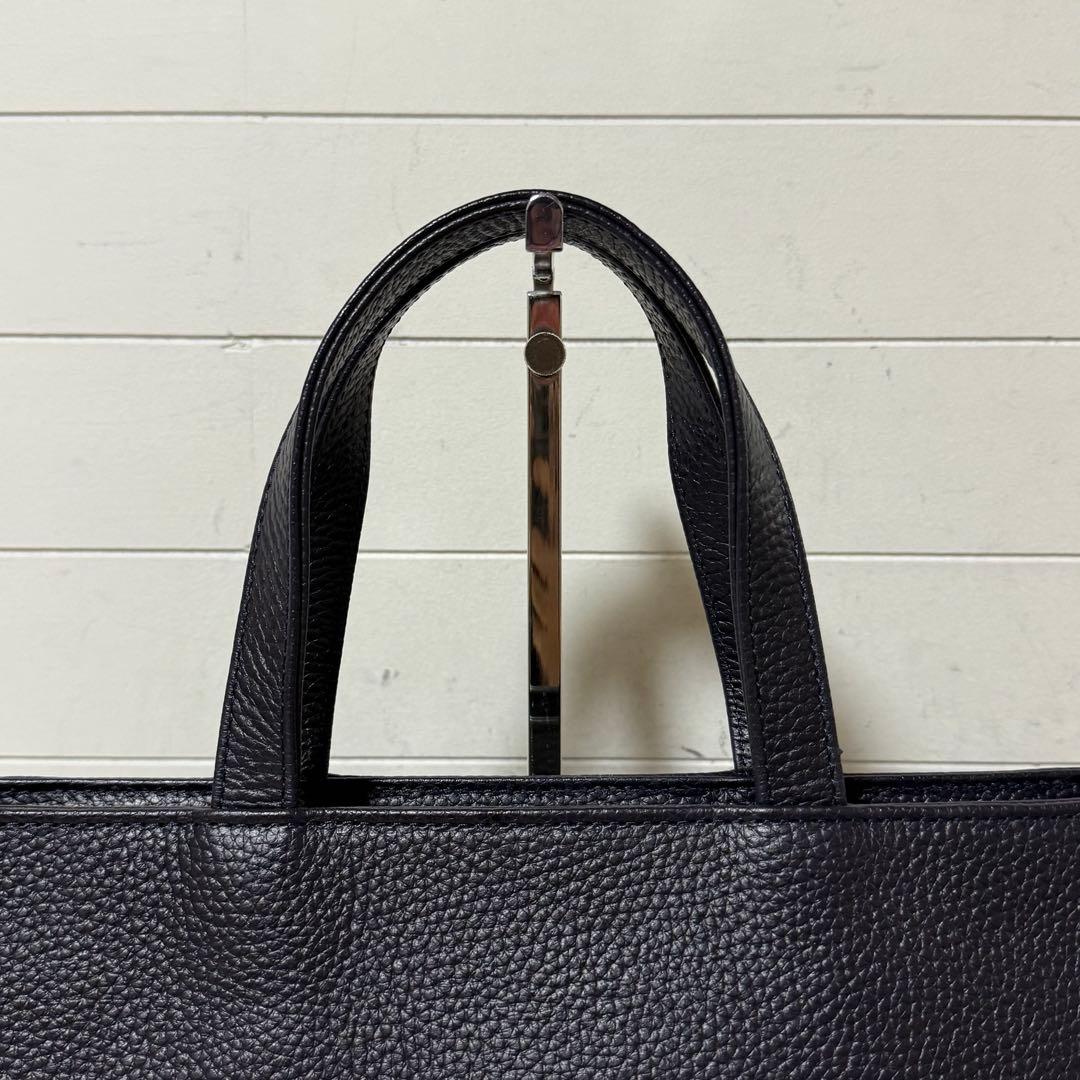 ⭐️新品未使用⭐️　ハッシュタグ　トートバッグ　レザーバッグ　ネイビー　ユニセックス