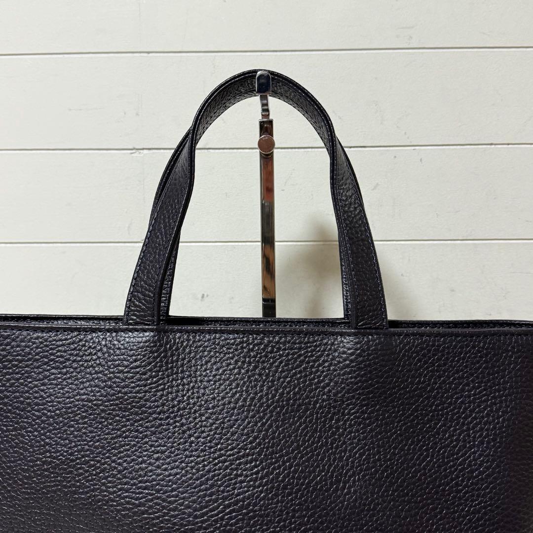 ⭐️新品未使用⭐️　ハッシュタグ　トートバッグ　レザーバッグ　ネイビー　ユニセックス