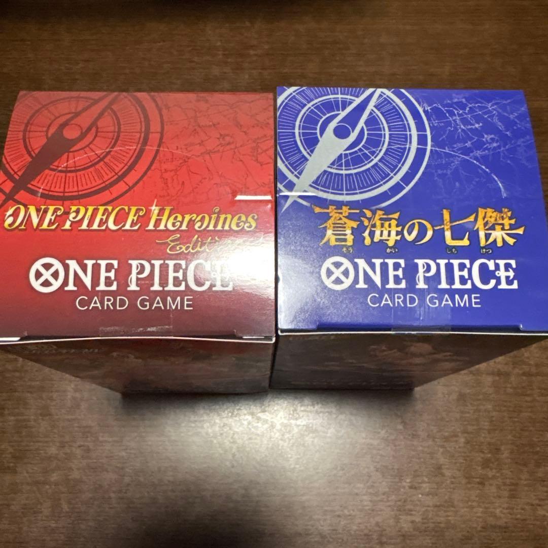 未開封BOX ヒロインエディション、蒼海の七傑　テープ付き