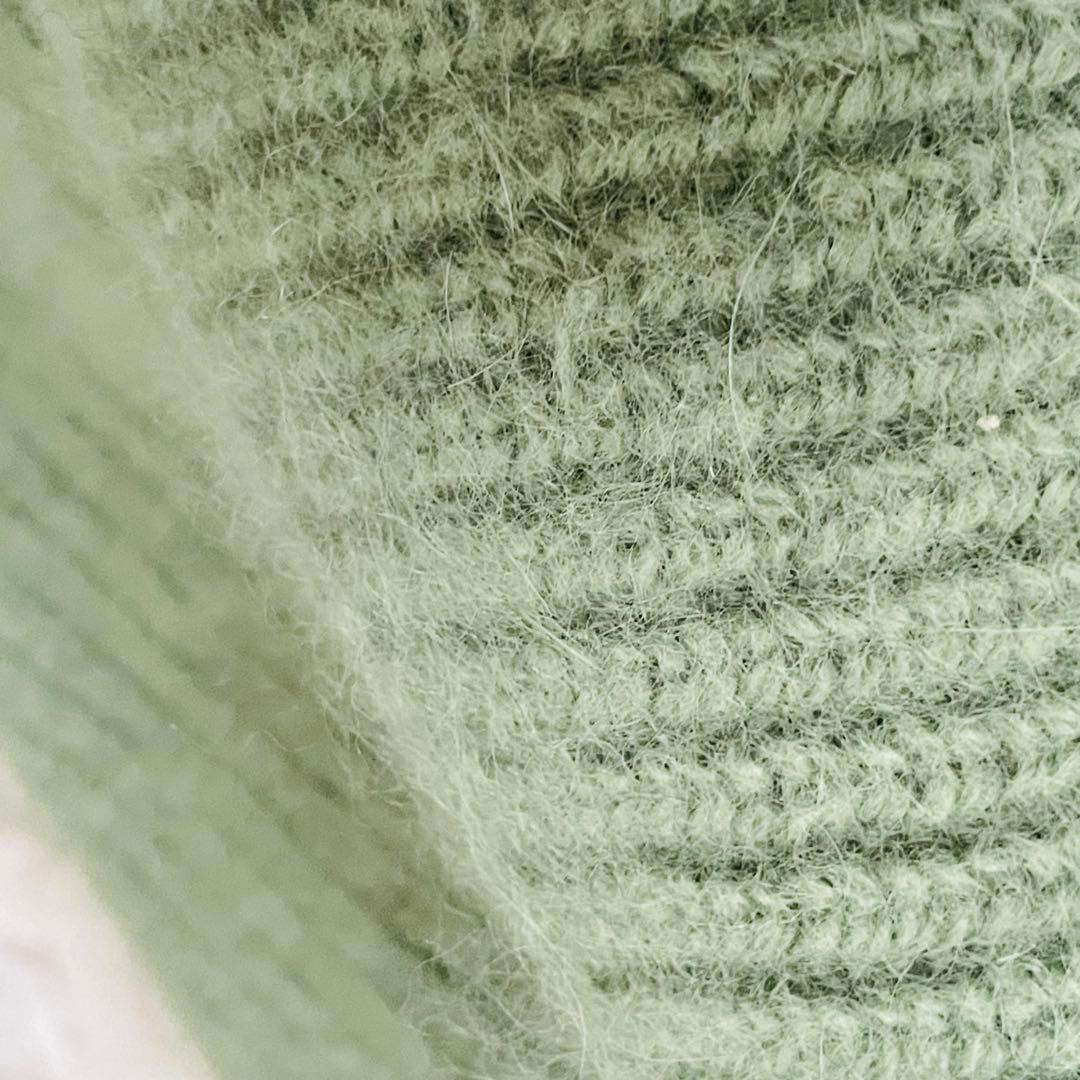 美品 シップス ハミルトン　アンゴラボートネックプルオーバー ふわふわ