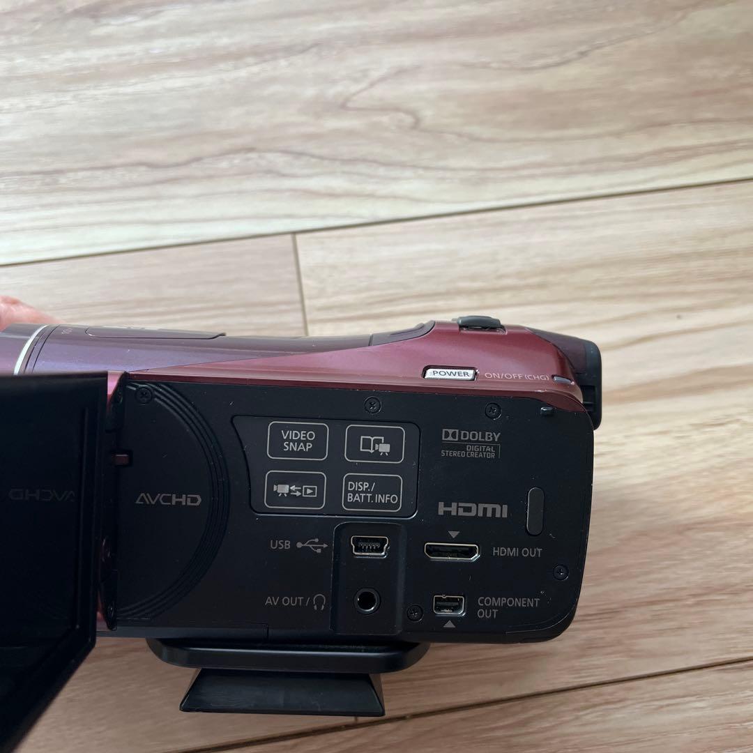 Canon HDビデオカメラ iVIS HF M41 レッド