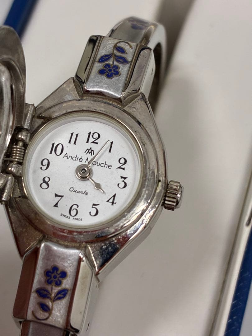 André Mouche レディース花柄時計