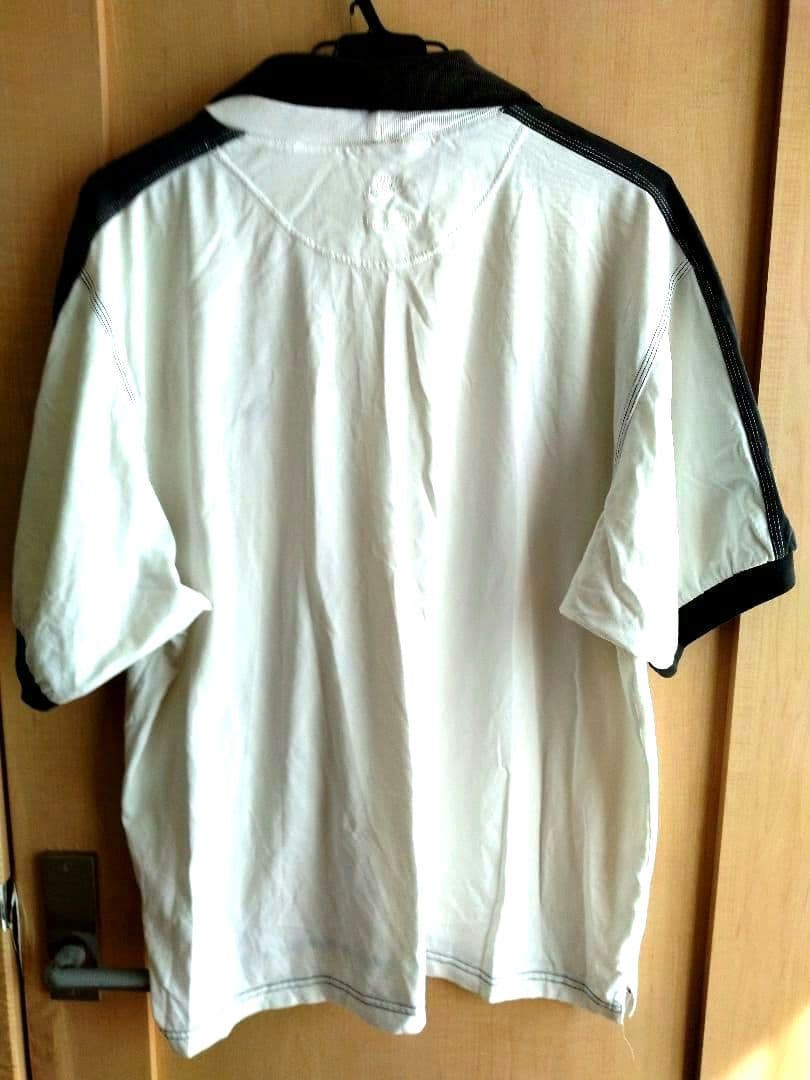 ナイキアンドレ・アガシ Dri-FITビンテージ ポロシャツ ホワイト/ブラック