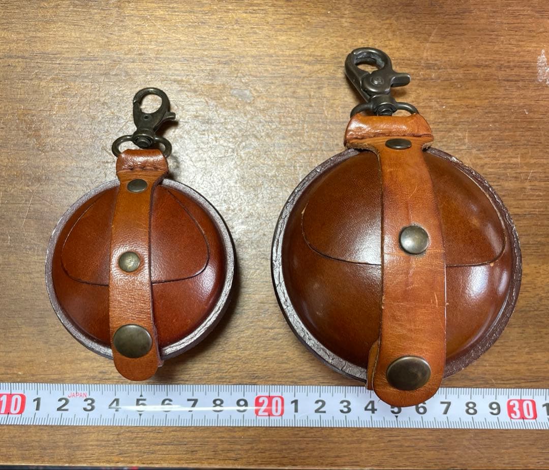 ドイツ製 ハンドメイド 本革ケース 2点セット